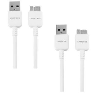 Samsung Galaxy Note 3/ Galaxy S5 USB 3.0 5 ft Data Cable (Pack of 2