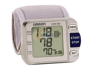 Omron HEM 650 Wrist Blood Pressure Monitor w/ APS  Blood Pressure Monitor