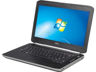 Dell E5420 14" Notebook with Intel Core i3 2310M 2.1Ghz, 4GB DDR3 RAM, 250GB HDD, DVDROM, HDMI OUT, Windows 7 Professional 64 Bit (Microsoft Authorized Refurbish) w/1 Year Warranty