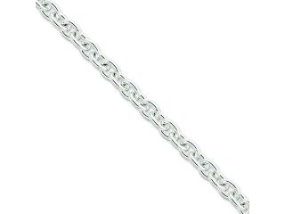 Genuine .925 Sterling Silver 8.80mm Cable Chain 30 Inch Length 141.3 Grams.