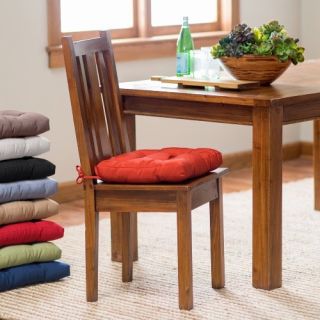 Deauville 16 x 16 in. Tufted Kitchen Chair Cushion   Dining Chair Cushions