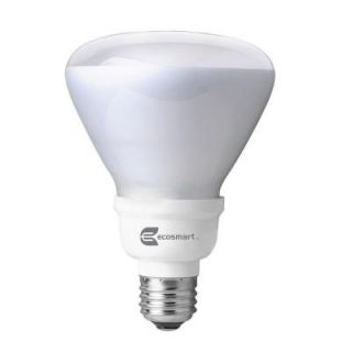 EcoSmart 65W Equivalent Bright White (3500K) R30 CFL Flood Light Bulb (2 Pack) ES5R314235K