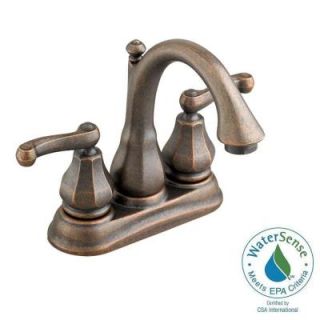 American Standard Dazzle 4 in. Centerset 2 Handle Bathroom Faucet in Oil Rubbed Bronze 6028201.224