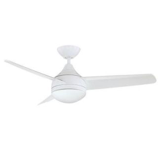 Designers Choice Collection Moderno 42 in. White Ceiling Fan AC19242 WH