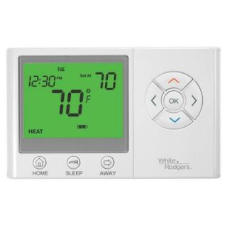 White Rodgers UP300 7 Day Universal Programmable Thermostat with Home/Sleep/Away Presets UP300