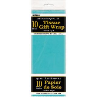 Teal Tissue Paper Sheets, 10ct