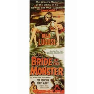 Bride of the Monster Movie Poster (11 x 17)