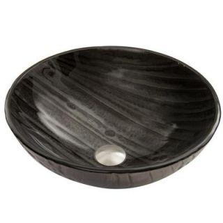 Vigo Glass Vessel Sink in Interspace VG07059