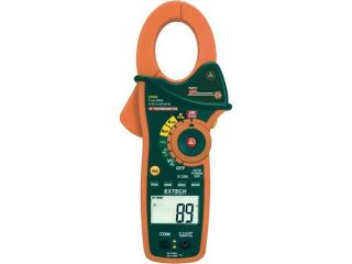 Extech EX 830 Clamp DMM + Infrared Thermometer TRMS 1000 AMP AC/DC