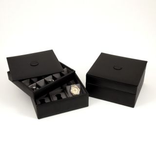 Bey Berk Sean Multi Level Stacked Watch Storage and Jewelry Box
