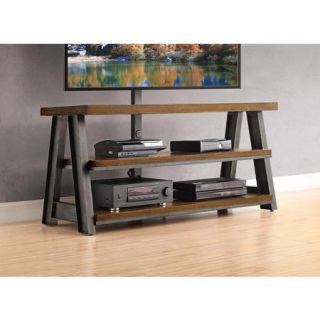 Better Homes and Gardens Mercer 3 in 1 Brown TV Stand for TVs up to 70"