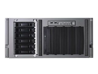 HP ML350 G5 Rack ProLiant ML350 G5 Xeon E5430 2.66GHz Quad Core SAS SFF Array Rack Server Quad Core Intel Xeon E5430 Processor (2.66 GHz, 80 Watts, 1333 FSB) 2 GB (2 x 1GB) standard 458237 001