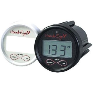 Hawkeye In Dash Depth Sounder with Air and Water Temperature with Transducer