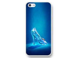 Customized Disney Princess Cinderella White Hard Plastic iPhone 5c Case
