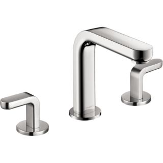 Hansgrohe Metris S Chrome Widespread Faucet with Lever Handles