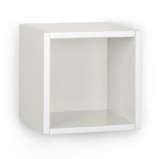 Way Basics zBoard Wall Cube Decorative Bookshelf