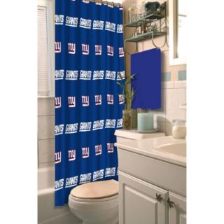 NFL New York Giants Decorative Bath Collection   Shower Curtain