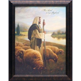 Artistic Reflections The Lord is My Shepherd Framed Graphic Art