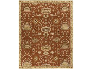 Surya Rug KEN1041 579 Rectangle Orange and Peach Hand Tufted Area Rug 5 ft. x 7 ft. 9 in.
