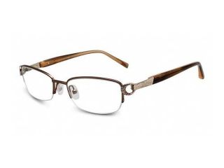 Jones New York J136 Eyeglasses in color code BROWN in size:48/17/135