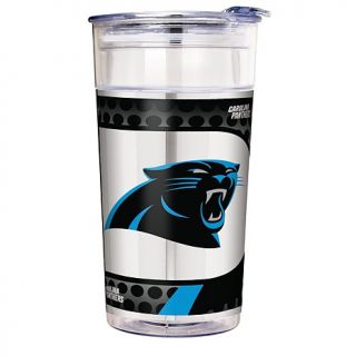 Officially Licensed NFL 22 oz. Double Wall Acrylic Party Cup   Carolina Panther   7797256