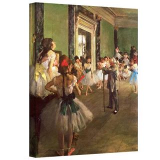 ArtWall 'The Dancing Class' by Edgar Degas Gallery Wrapped on Canvas