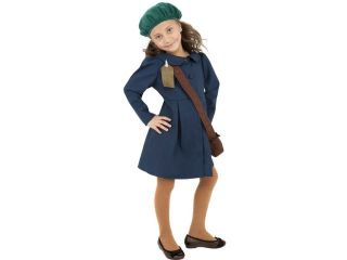 Child Wolrd War II Girl Costume Smiffys 38651