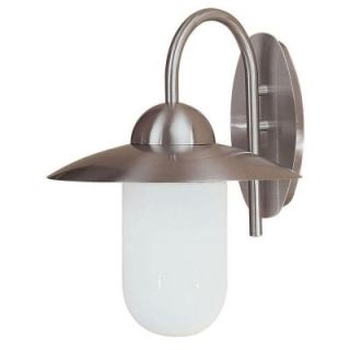 Eglo Milton 1 Light Outdoor Stainless Steel Wall Light DISCONTINUED 83585A