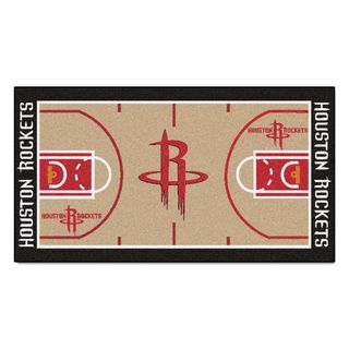 Fanmats Machine made Los Angeles Clippers Blue Nylon Ulti Mat (5 x 8