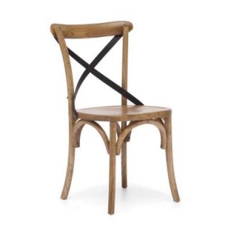 ZUO Union Natural Square Chair (Set of 2) 98001