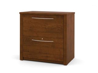 Bestar Embassy 30" Lateral File Ready To Assemble   Tuscany Brown 60630 3163