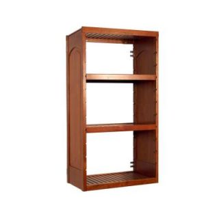John Louis Home Woodcrest 16 in. Deep Stand Alone Tower Kit in Caramel JLH 616