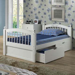 Twin Slat Bed with Drawers by Camaflexi