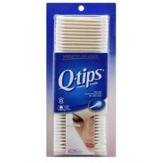 Q tips Swabs 625 Each (Pack of 3)