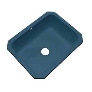 Thermocast Inverness Undermount Acrylic 25 in. Single Bowl Kitchen Sink in Rhapsody Blue 22021 UM