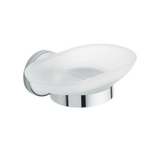 Moda Collection Tekna Brushed Stainless Metal Soap Dish