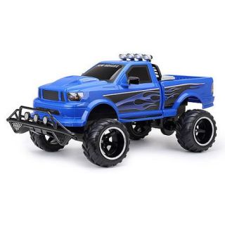 New Bright 16 Full Function Radio Controlled Truck, Blue