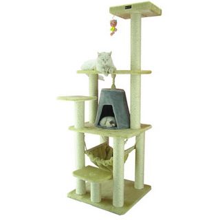 Armarkat Cat Tree Pet Multi level Faux Fur Furniture Condo Scratcher