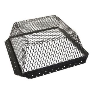 Master Flow 30 in. x 30 in. Roof Vent Cover in Black MG30X30BG