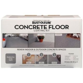 Rust Oleum Concrete Floor Coating Kit 265054