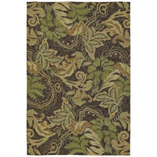 Kaleen Home and Porch Bluff Coffee 9 ft. x 12 ft. Indoor/Outdoor Area Rug 2012 51 9x12