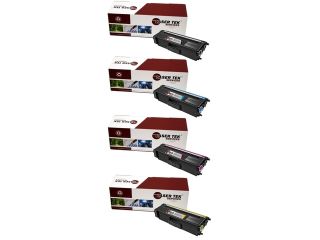 Laser Tek Services® Brother TN315 4 Pack (TN315BK, TN315C, TN315M, TN315Y) Compatible Replacement Toner Cartridges