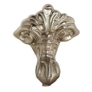Elizabethan Classics 9 in. L x 8 in. W x 8 in. D Imperial Foot for Dual End Cast Iron Tub in Satin Nickel FLGDSN