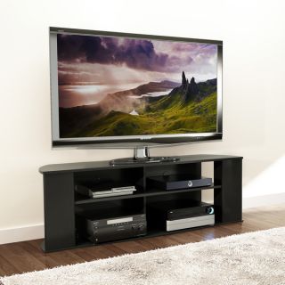 Broadway Basics Black 60 inch TV Stand   16998208   Shopping