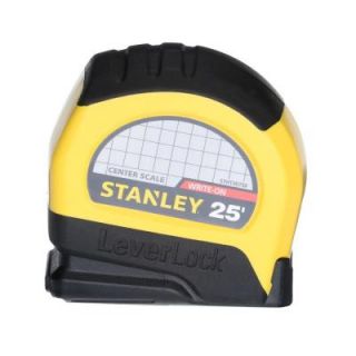 Stanley 25 ft. CC Lever Lock Center Tape STHT30758L