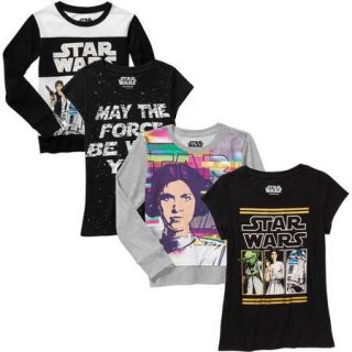 Star Wars Girls' Graphic Tees, Your Choice