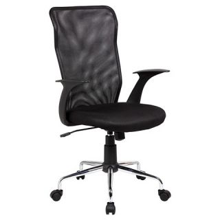 Techni Mobili Medium Back Mesh Assistant Chair   Black