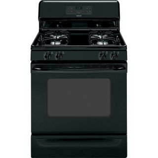 Hotpoint Freestanding 4.8 cu ft Gas Range (Black) (Common 30 in; Actual 30 in)