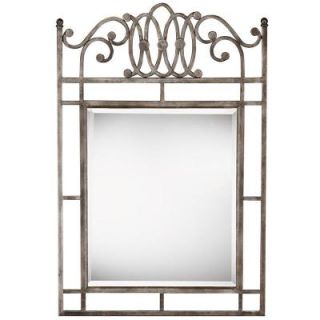 Hillsdale Furniture Montello 41.25 in. x 28 in. Metal Framed Console Mirror DISCONTINUED 41549