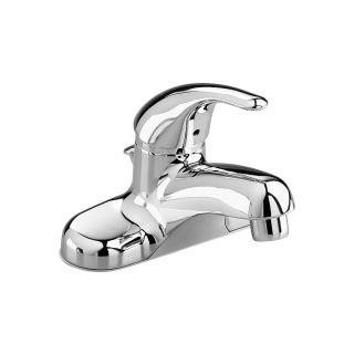 American Standard Colony Polished Chrome 1 Handle 4 in Centerset WaterSense Labeled Bathroom Sink Faucet (Drain Included)